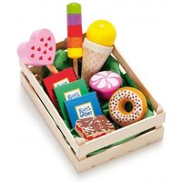 Sortiment Süßwaren Sortiment Süßwaren von Erzi Qualitätsprodukte aus Holz