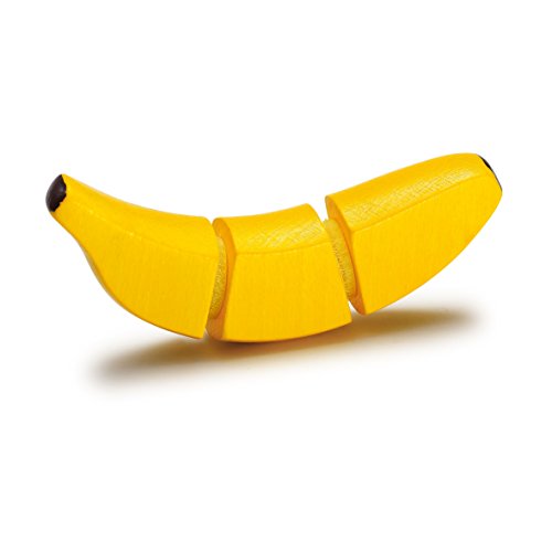 Erzi 19367 Banane zum Schneiden aus Holz, Kaufladenartikel für Kinder, Rollenspiele Erzi 19367 Banane zum Schneiden aus Holz, Kaufladenartikel für Kinder, Rollenspiele von Erzi