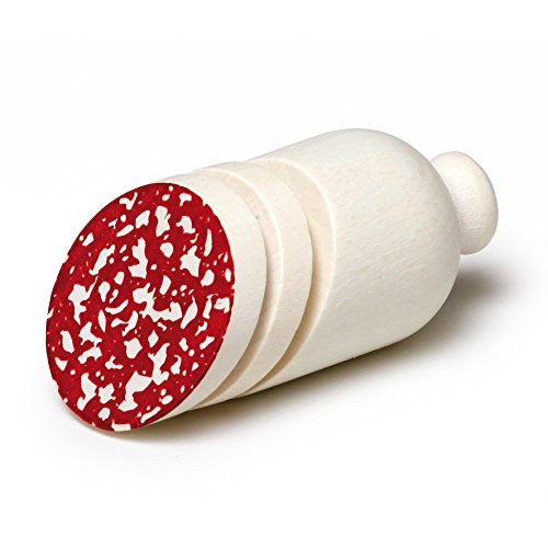 Erzi 19373 Salami zum Schneiden aus Holz, Kaufladenartikel für Kinder, Rollenspiele Erzi 19373 Salami zum Schneiden aus Holz, Kaufladenartikel für Kinder, Rollenspiele von Erzi