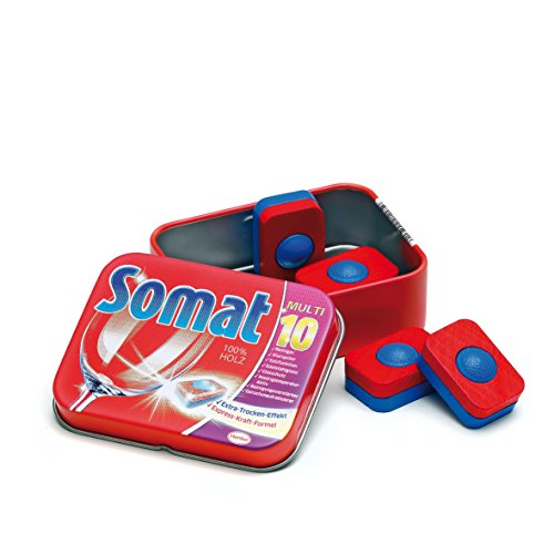 Erzi 21205 Geschirrspültabs Somat aus Holz in der Dose, Kaufladenartikel für Kinder, Rollenspiele Erzi 21205 Geschirrspültabs Somat aus Holz in der Dose, Kaufladenartikel für Kinder, Rollenspiele von Erzi