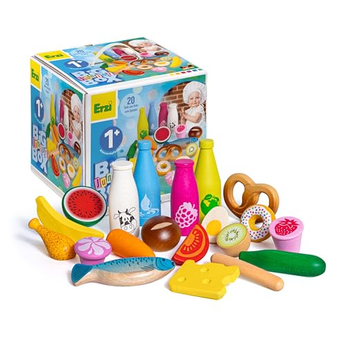Erzi 28026 Sortierung Big Box Junior aus Holz, Kinderküche, Kaufladenartikel für Kinder, Rollenspiele Erzi 28026 Sortierung Big Box Junior aus Holz, Kinderküche, Kaufladenartikel für Kinder, Rollenspiele von Erzi