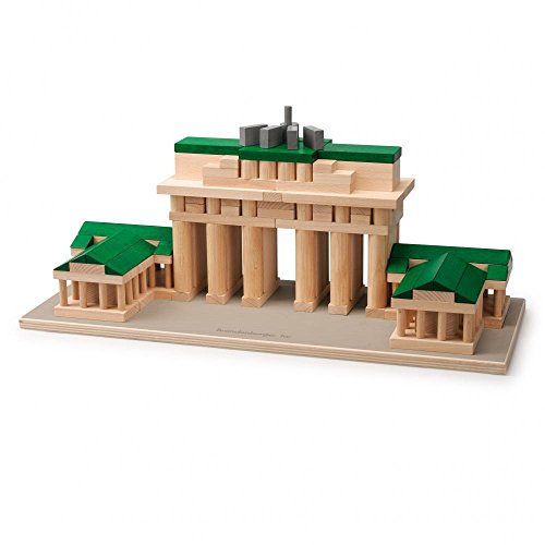 Erzi 41300 Architect - Brandenburger Tor - Holzspielzeug, Bausteine-Set von Erzi