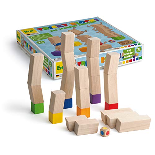 Erzi 42363 Spiel Tricky Blocks aus Holz, Lernmaterial, Geschicklichkeit, Feinmotorik Erzi 42363 Spiel Tricky Blocks aus Holz, Lernmaterial, Geschicklichkeit, Feinmotorik von Erzi