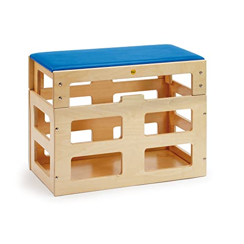 Erzi 44484 Sportbox mit Aufsatz aus Holz, für Sport und Therapie von Erzi