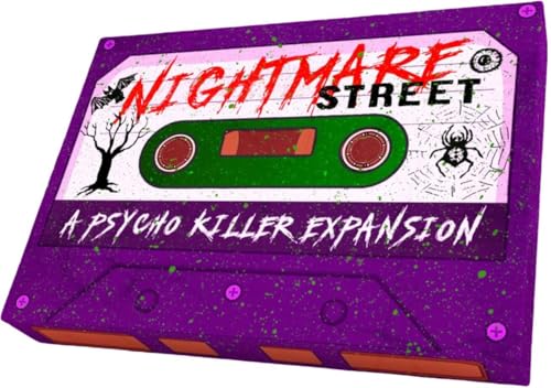Nightmare Street Kartenspiel Psycho Killer Erweiterungspaket Horror Brettspiel Nightmare Street Kartenspiel Psycho Killer Erweiterungspaket Horror Brettspiel von Escape Table Top Games