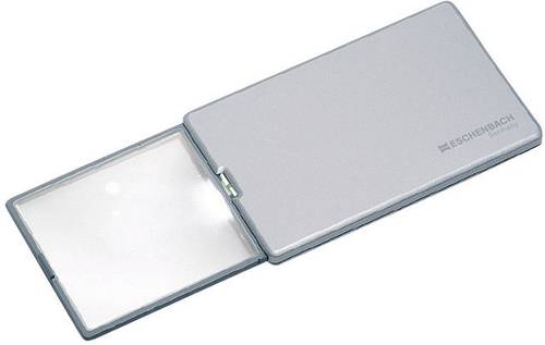 Eschenbach 152111 Easy Pocket Handlupe mit LED-Beleuchtung Vergrößerungsfaktor: 3 x von Eschenbach