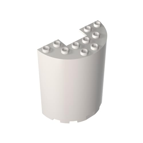 Klassische Ziegel GDS-1137-090 Cylinder Half 3 x 6 x 6 with 1 x 2 Cutout Kompatibel mit Lego 87926 100% Kompatibel mit Lego und Allen großen Ziegel-Marken Klassische Ziegel GDS-1137-090 Cylinder Half 3 x 6 x 6 with 1 x 2 Cutout Kompatibel mit Lego 87926 100% Kompatibel mit Lego und Allen großen Ziegel-Marken von Eske Kouri