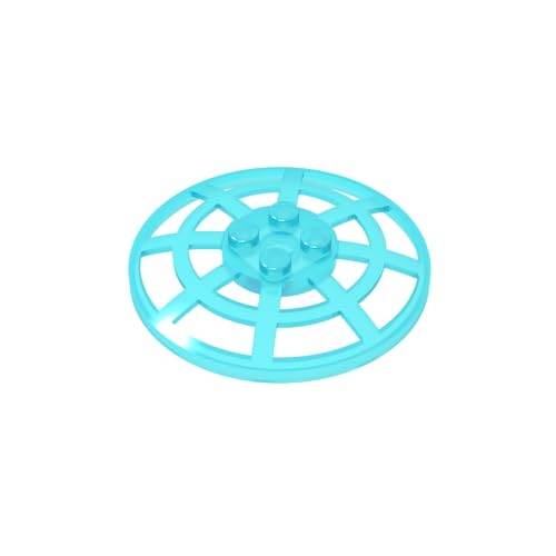 Klassische Ziegel GDS-1289-049 Dish 6 x 6 Inverted [Radar/Webbed/Anti-Studs at 90°] Kompatibel mit Lego 4285-24239-30234 100% Kompatibel mit Lego und Allen großen Ziegel-Marken von Eske Kouri
