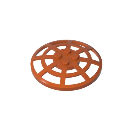 Klassische Ziegel GDS-1289-152 Dish 6 x 6 Inverted [Radar/Webbed/Anti-Studs at 90°] Kompatibel mit Lego 4285-24239-30234 100% Kompatibel mit Lego und Allen großen Ziegel-Marken von Eske Kouri