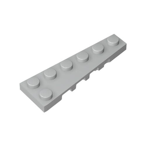 Klassische Ziegel GDS-2143-014 Wedge Plate 6 x 2 Right Kompatibel mit Lego None 100% Kompatibel mit Lego und Allen großen Ziegel-Marken von Eske Kouri
