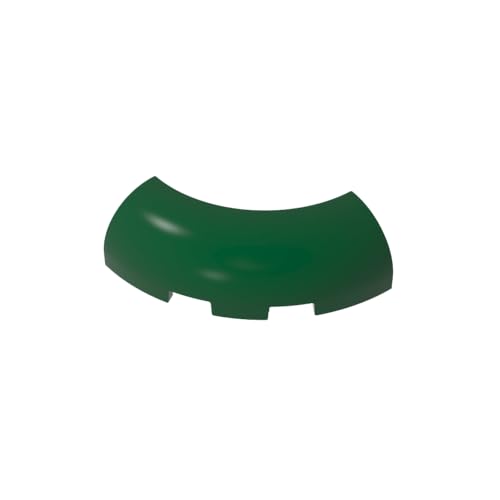 Klassische Ziegel GDS-2189-090 Brick Round Corner 3 x 3 x 1 with Bottom Cut Outs [No Studs] [1/4 Arch] Kompatibel mit Lego None 100% Kompatibel mit Lego und Allen großen Ziegel-Marken von Eske Kouri