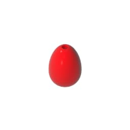 Klassische Ziegel GDS-90071-031 Food Egg with 1.5mm Hole [Plain] Kompatibel mit Lego None 100% Kompatibel mit Lego und Allen großen Ziegel-Marken von Eske Kouri