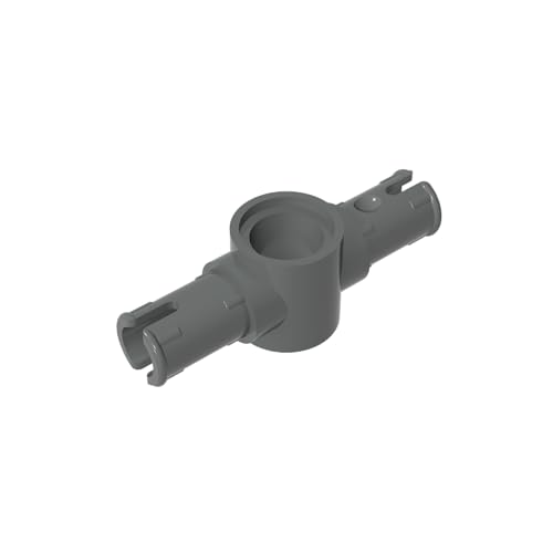 Klassische Ziegel GDS-959 Technicial Pin Connector Hub with 2 Pins with Friction Ridges Lengthwise Kompatibel mit Lego 87082 100% Kompatibel mit Lego und Allen großen Ziegel-Marken von Eske Kouri