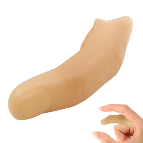 Esncddym Finger-Zaubertrick, falsche Finger für Zauberer - Elastische magische Daumenspitze, Bühnenshow-Requisite,Kreatives prothetisches Finger-Magier-Zubehör für Partys, Bühnenauftritte Esncddym Finger-Zaubertrick, falsche Finger für Zauberer - Elastische magische Daumenspitze, Bühnenshow-Requisite,Kreatives prothetisches Finger-Magier-Zubehör für Partys, Bühnenauftritte von Esncddym