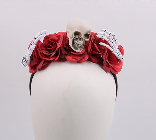 Esoes Halloween Haarreif Damen Halloween Schädel Haarreif Damen Schleife Mädchen Hut Maskerade Kopfschmuck Hochzeit Karneval Party Cosplay Kostüm Zubehör Esoes Halloween Haarreif Damen Halloween Schädel Haarreif Damen Schleife Mädchen Hut Maskerade Kopfschmuck Hochzeit Karneval Party Cosplay Kostüm Zubehör von Esoes