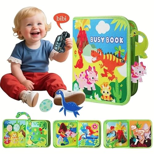 Esoes Quiet Book ab 1 Jahr Montessori Spielzeug Stille Buch aus Weichem Filz für frühe Bildung Busy Book für Reise Spielzeug Geschenke für 1 2 3 Jahre Mädchen Junge Esoes Quiet Book ab 1 Jahr Montessori Spielzeug Stille Buch aus Weichem Filz für frühe Bildung Busy Book für Reise Spielzeug Geschenke für 1 2 3 Jahre Mädchen Junge von Esoes