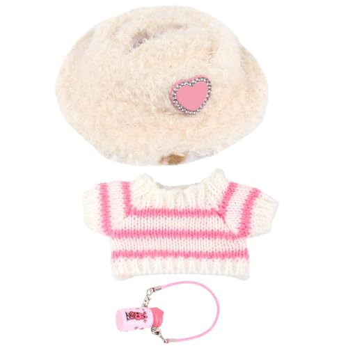 Esshogo 1 Set Kleidungsset für LBB Puppe, Bekleidung für 17cm Plüsch, Kleidung für Puppe, Puppenkleidung, Kleidung für 17 cm große Puppe Esshogo 1 Set Kleidungsset für LBB Puppe, Bekleidung für 17cm Plüsch, Kleidung für Puppe, Puppenkleidung, Kleidung für 17 cm große Puppe von Esshogo