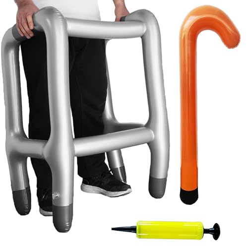 Esshogo Aufblasbarer Gehstock und Gehhilfe, aufblasbarer Gehstock für ältere Menschen, aufblasbarer Rollator, aufblasbare Gehhilfe, aufblasbarer Gehhilfe, aufblasbarer Rollator für Erwachsene, sicher Esshogo Aufblasbarer Gehstock und Gehhilfe, aufblasbarer Gehstock für ältere Menschen, aufblasbarer Rollator, aufblasbare Gehhilfe, aufblasbarer Gehhilfe, aufblasbarer Rollator für Erwachsene, sicher von Esshogo