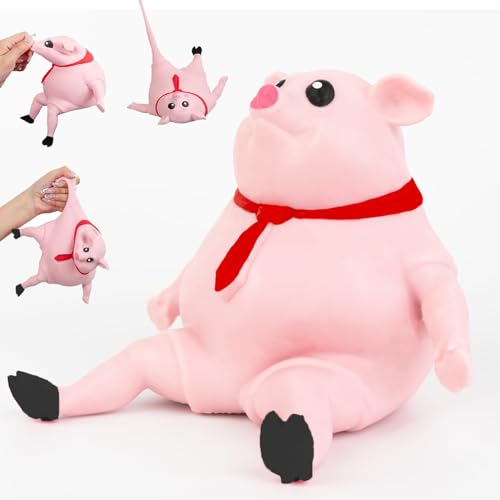 Esshogo Stressspielzeug Rosa Schwein, Spielzeug Schweine Antistress Spielzeug, Nettes Schwein Stress Spielzeug, Antistress Schwein, Kreatives Dekompressions Piggy, Fidget Toys für Kinder Erwachsener Esshogo Stressspielzeug Rosa Schwein, Spielzeug Schweine Antistress Spielzeug, Nettes Schwein Stress Spielzeug, Antistress Schwein, Kreatives Dekompressions Piggy, Fidget Toys für Kinder Erwachsener von Esshogo