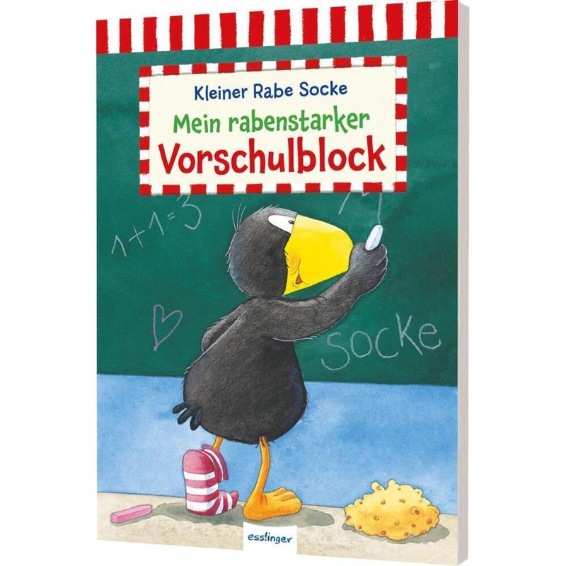 Der kleine Rabe Socke - Mein rabenstarker Vorschulblock von Esslinger in der Thienemann-Esslinger Verlag GmbH
