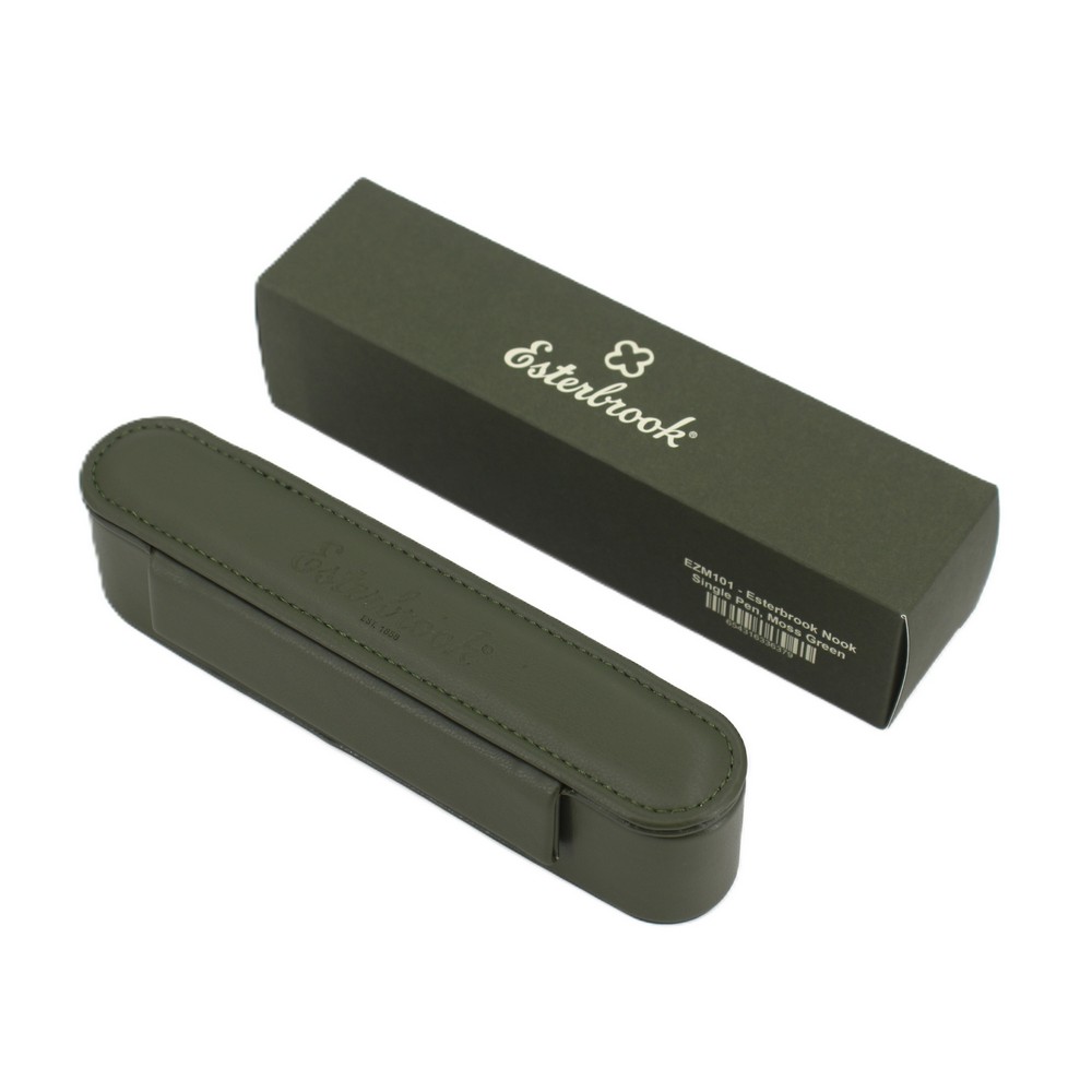 Esterbrook Stifteetui Nook für ein Schreibgerät Moss Green von Esterbrook
