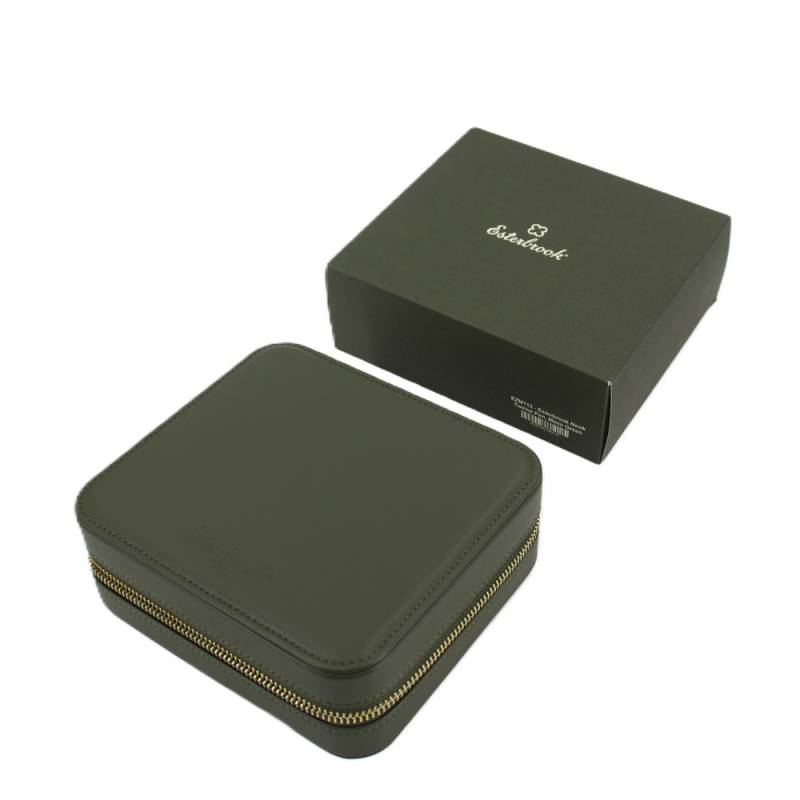 Esterbrook Stifteetui Nook für zwölf Schreibgeräte Moss Green von Esterbrook