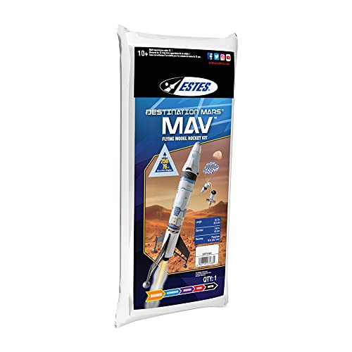 Estes Mav Flying Model Rocket Kit 7283 | Ready to Fly Anfängerrakete, mehrfarbig Estes Mav Flying Model Rocket Kit 7283 | Ready to Fly Anfängerrakete, mehrfarbig von Estes