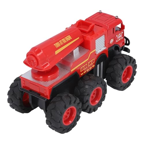 Estink 1:16 Skala Realistisches Dascast Fire Lastwagenmodell mit Sechsradantrieb für | Legierung Big Wheel Fire Engine Fahrzeug für | Ideales für | Plastik, Legierung (Sprühfahrzeug) von Estink