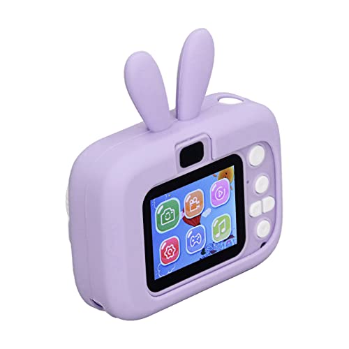 Estink 20MP Kinderspielzeug für Digitale Kamera mit Mehreren Filtern und 1080p -Videoaufnahmen - Kinderspielzeug für Selfie Kamera für Kleinkind Geburtstagsgeschenk in Kaninchenform (violett) von Estink