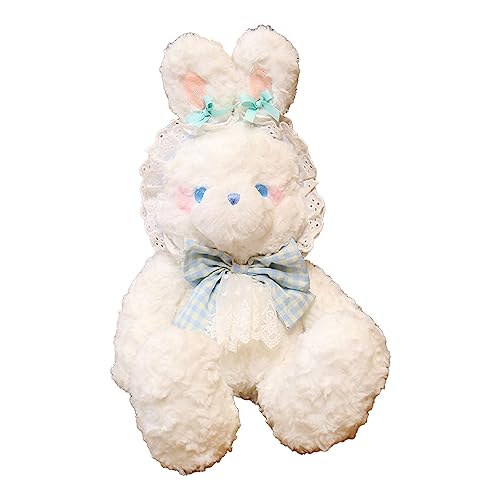 Estink 45 cm Super Weiche Plüsch -Tierpuppe für, Süßes Gefülltes Spielzeug für Schlafzimmer, Wohnzimmer, Spielzeugzimmer - Super Weiches Kurzes Plüschmaterial (Blauer Hase) von Estink