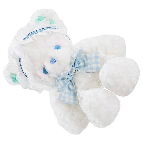 Estink 45 cm Super Weiche Plüsch -Tierpuppe für, Süßes Gefülltes Spielzeug für Schlafzimmer, Wohnzimmer, Spielzeugzimmer - Super Weiches Kurzes Plüschmaterial (Blauer bär) von Estink