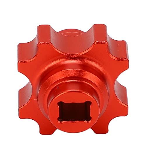 Estink Aluminium RC Differential Locker Spool-Einfach zu Installierendes Leistungsaufbau für 54649 TT 02 1/10 RC-Autobesitzer (Rot) von Estink
