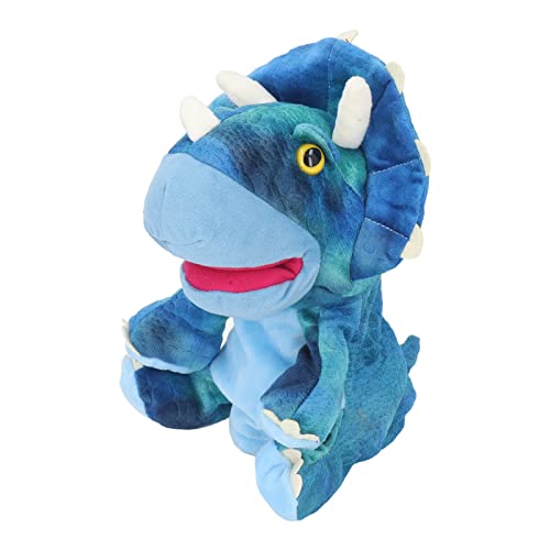 Estink Animal Hand Puppet Educational Toy mit Flexibles Mund für Kindergärten und Spielgruppen (Blau 25cm) von Estink