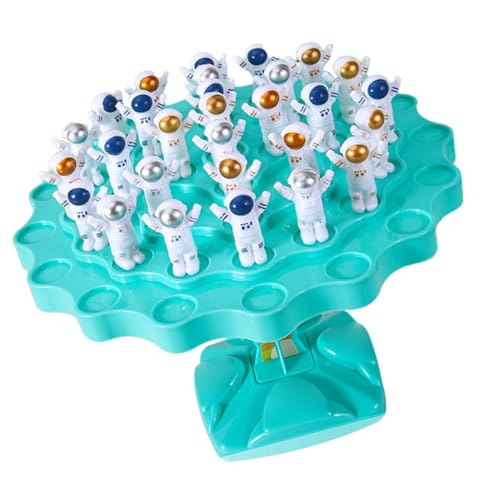 Estink Balance Tree Puzzle Bildungsspiel für Entwickelt Gleichgewichtsfähigkeiten und Stimuliert die Intellektuelle Entwicklung für Eltern -Kind -Interaktion Plastikspielzeugset mit Raumlungen (Blue) von Estink