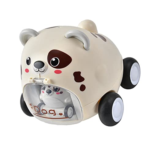 Estink Car Toys Interactive Friction Anmeldes Auswurf für Trägheitspfusspielzeug für Mädchen Geschenke, Sicheres Design, Premium -Material für (Hund Standard) von Estink