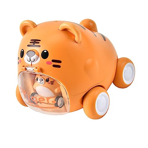 Estink Car Toys Interactive Friction Anmeldes Auswurf für Trägheitspfusspielzeug für Mädchen Geschenke, Sicheres Design, Premium -Material für (Tiger Standard) von Estink