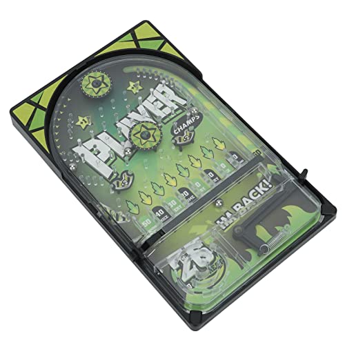 Estink Compact Kids Pinball Race Toy Fördert Strategisches Denken und Motorische Fähigkeiten Perfektes für Freunde und Familien Artikel Typ: Flipper Spiel Spielzeug Spielzeug (dunkelgrün) von Estink