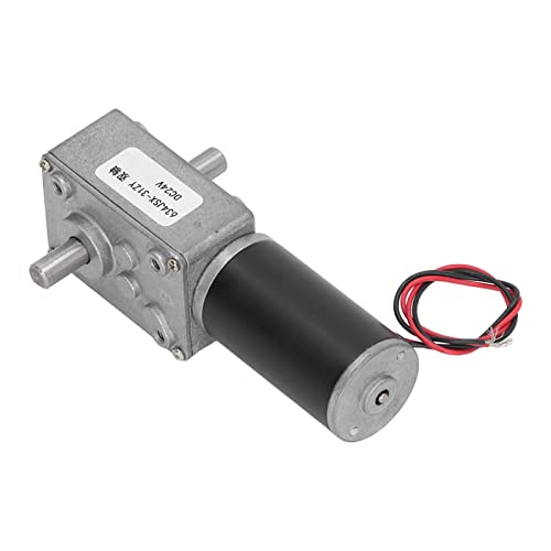 Estink DC -Zahnradmotor Selbstverriegelungswurmgetriebe Hochtorsionseffizienz für Harte Umgebungen DC24V Elektrischer Getriebemotor für den Industriellen Gebrauch (100RPM) von Estink