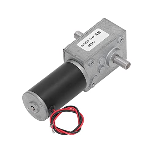 Estink DC -Zahnradmotor Selbstverriegelungswurmgetriebe Hochtorsionseffizienz für Harte Umgebungen DC24V Elektrischer Getriebemotor für den Industriellen Gebrauch (30RPM) von Estink