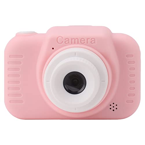 Estink Digitalkamera mit 32G -Karte High Definition Dual Objektiv 1080p 8X Zoom USB Wiederaufladbar, Selfie -Kameraspielzeug, 6 Filter (Rosenate) von Estink