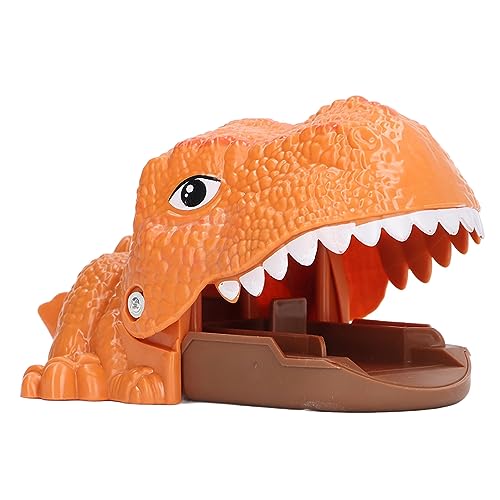 Estink Dinosaurierauto Playset Spannend One Button Push -Startspiel für Mädchen, Sicheres Plastikmaterial für Geburtstagsgeschenk (ORANGE) von Estink