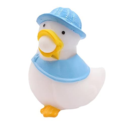 Estink Entenquadelblasen Stress Ball Spielzeug für und Erwachsene - Bequemes und Sicheres + TPR -Material für Zuhause, Büro und Reisen (Blue) von Estink