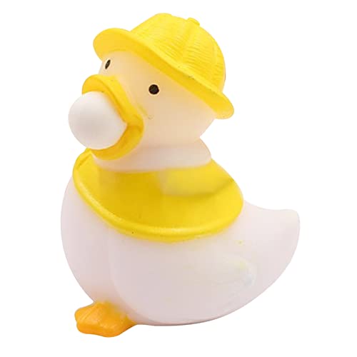 Estink Entenquadelblasen Stress Ball Spielzeug für und Erwachsene - Bequemes und Sicheres + TPR -Material für Zuhause, Büro und Reisen (Yellow) von Estink