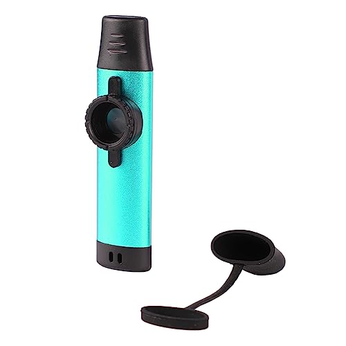 Estink Exquisites Aluminium Kazoo mit Verstellbarem Ton für Musiker, Leicht und Leicht zu Spielen für Anfänger (GREEN) von Estink