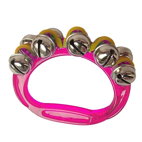 Estink Hand -Knöchel -Jingle Bell Leicht zu Verwenden, um EIN Sicheres Musikalisches Percussion Instrument für Kinder für Kinder zu Verwenden (PINK) von Estink