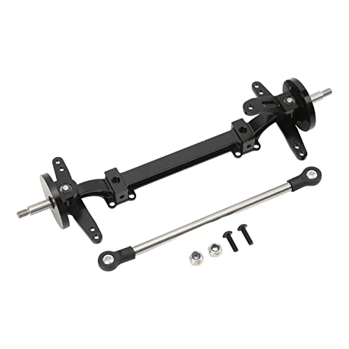 Estink Hochfestige RC -Lenkrad -Rad Achse Set Einfacher Ersatz für 1/14 RC Auto, Ersetzt Direkt die Ursprünglichen oder Beschädigten Teile (Black) von Estink