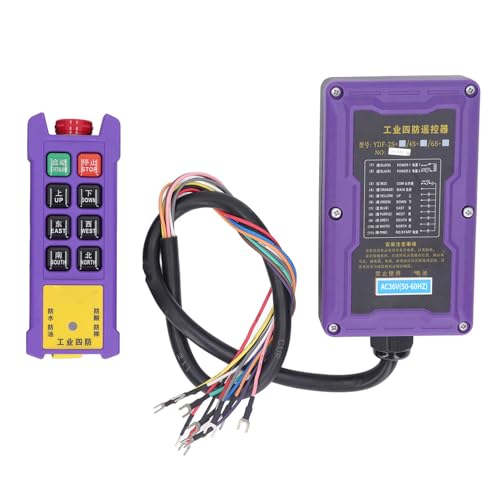 Estink IP67 Wasserdichtes Kranschalter Hebezeugsteuerung, Breite Arbeitsbereich für CNC und Kohleabbaumaschinen (36V) von Estink