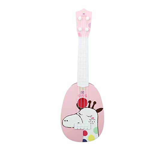 Estink Kids Guitar Musical Toy Ukulele, Robuste Plastikkonstruktion für Kindergeschenk, Weiche Saiten für das Komfortable Spielen, Ideal für Lernen Musik, 14.17 X 4,53in (Green) von Estink