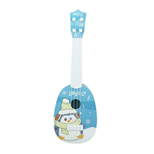 Estink Kids Guitar Musical Toy Ukulele, Robuste Plastikkonstruktion für Kindergeschenk, Weiche Saiten für das Komfortable Spielen, Ideal für Lernen Musik, 14.17 X 4,53in (Stil 5) von Estink