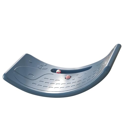 Estink Kids Plastic Rocker Board Fördert die Sensorische Entwicklung für Innenübungen, Kinderbalance -Wobble Board für Heimunterhaltung (Blue) von Estink